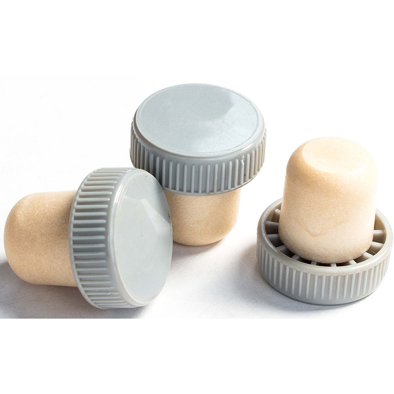 lukning af flaskeproppen af plast