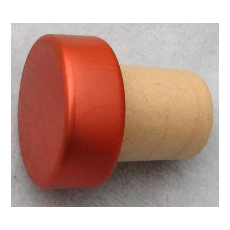 kolbøtteprop med flaskeprop, overtrukket med aluminiumlukning 4