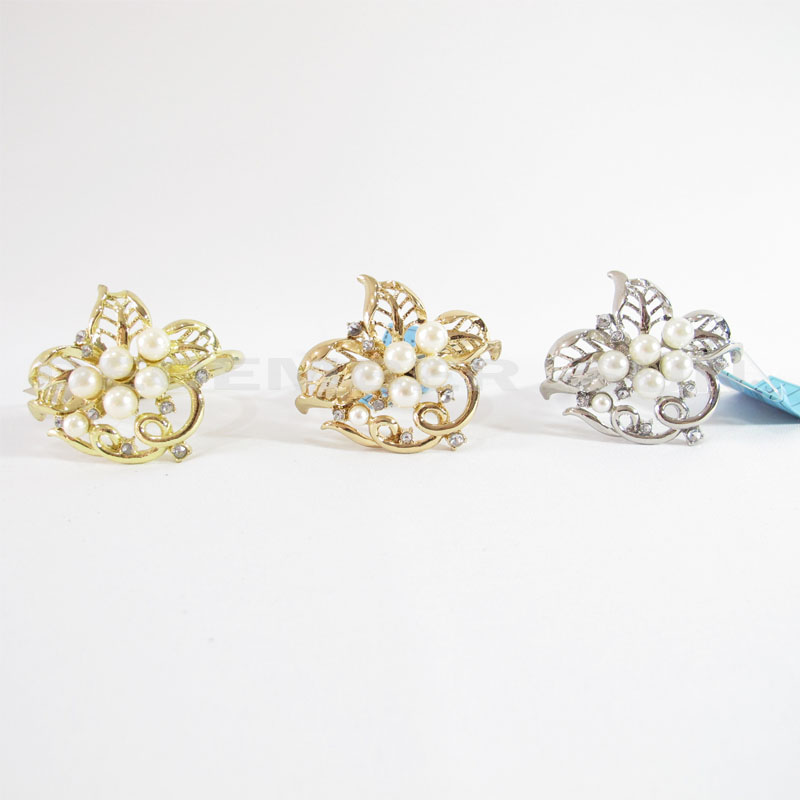 Hot sælge elegant & yndefuld servietring i metal