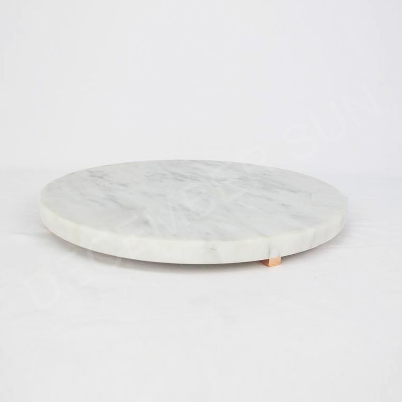 Bedste pris hvid marmor kage stativ