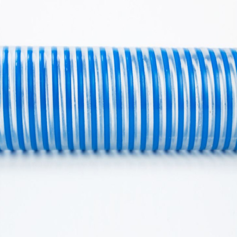 Varmt salg Farverigt højtryk PVC korrugeret sug Helix slange fremstillet i Kina