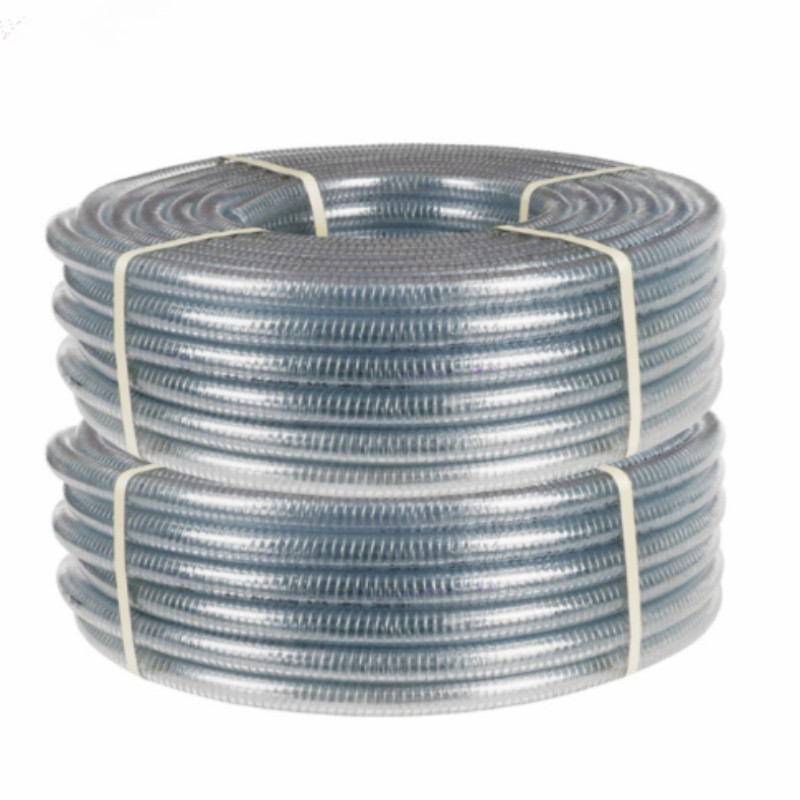 Fabriks direkte PVC spiralståltrådforstærket slange med højt tryk