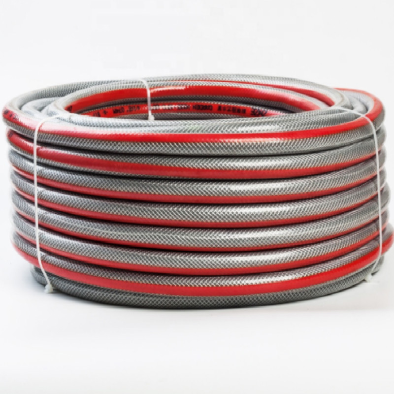 Ingen lugt god kvalitet farverig fleksibel fiber flettet armeringsplast pvc haven slange