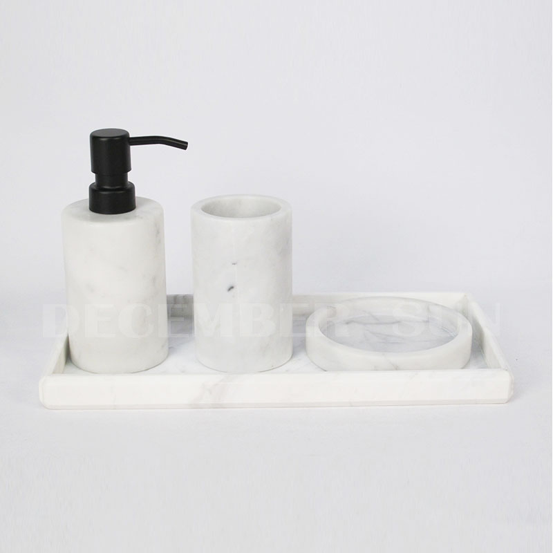 Engros marmor badetilbehør til badeværelset