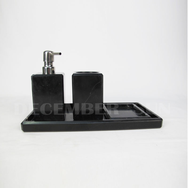 Engros marmor badetilbehør til badeværelset