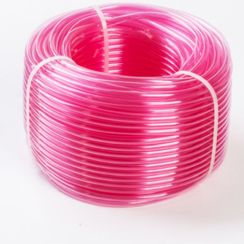 Farverig fleksibel, blød plastikslange PVC klar slange til flydende vand