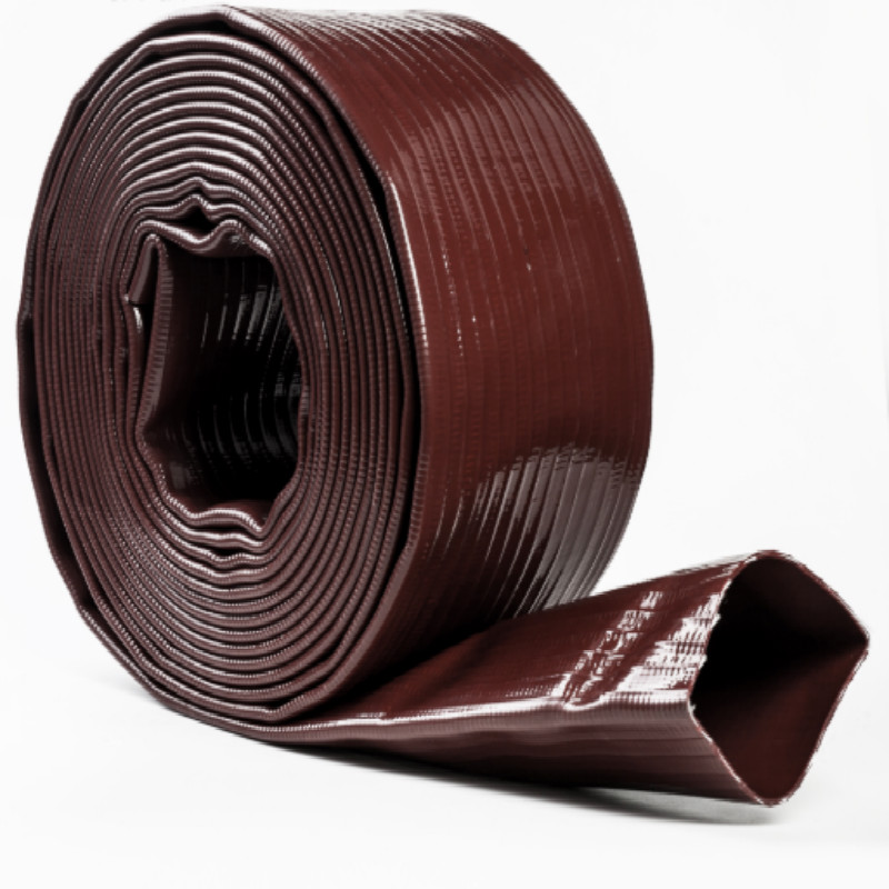 Tilpasset lag flad PVC vand irrigation slange