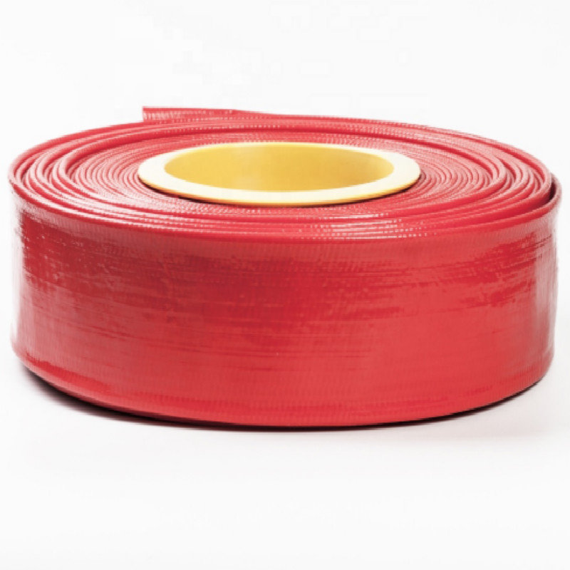 Anti-UV højtryksslum i stor størrelse layflat slange udledning kunstvanding PVC-slange fremstillet i Kina