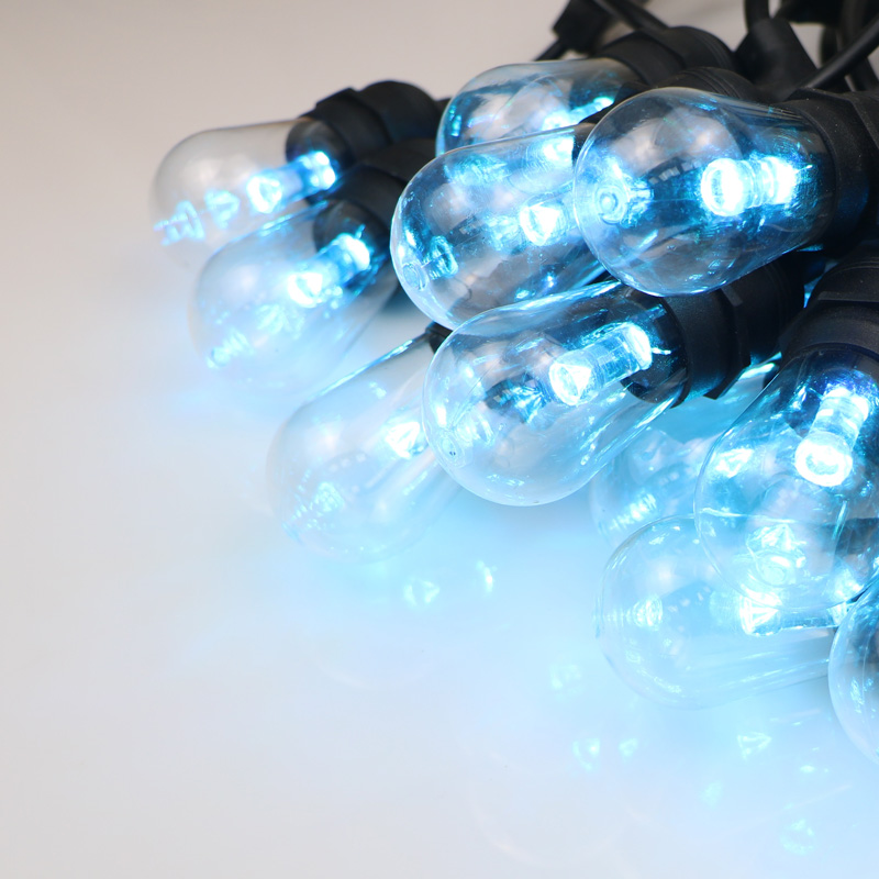 Udendørs strengpærer varm hvid farve til at vælge juledekoration streng lys