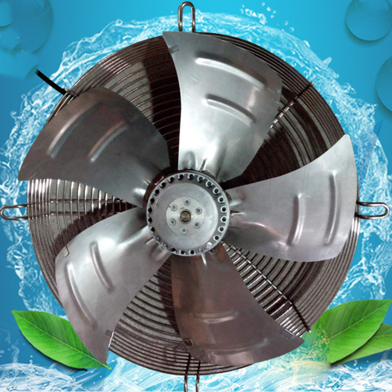 Udvendig rotor aksial flow ventilator maskindæksel ventilator køleudstyr engros fryser ventilator 304 rustfrit stål