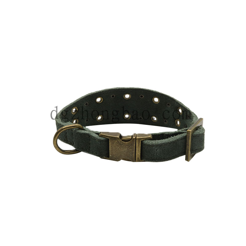 Green Cow ruskind hundehalsbånd