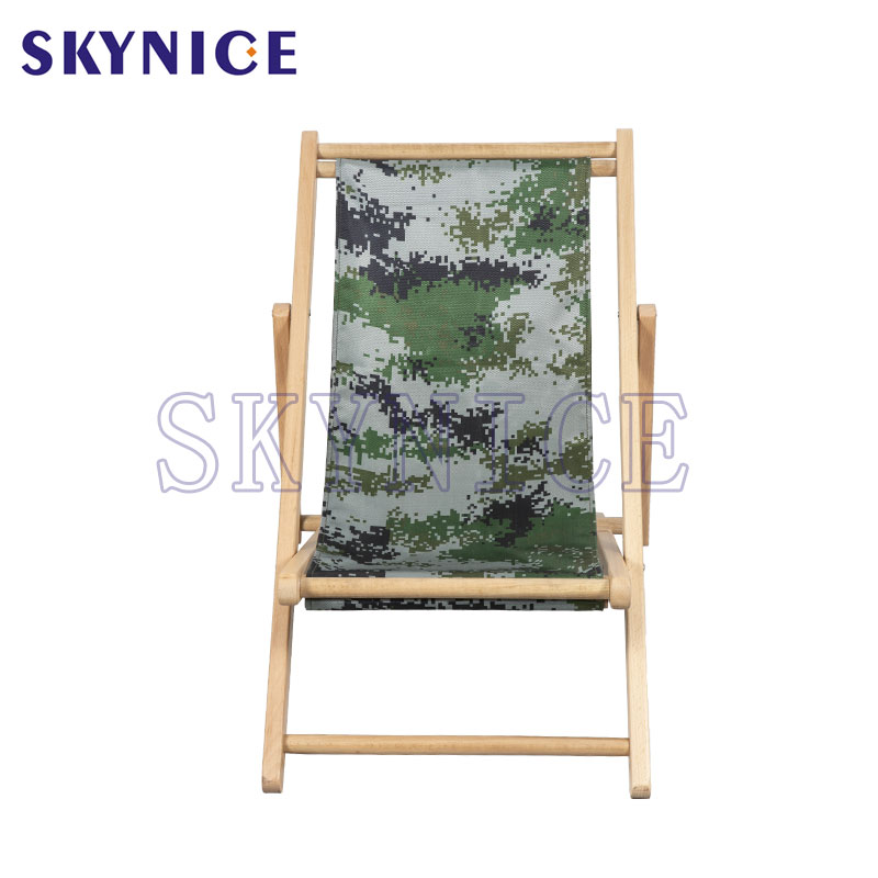 Kids Wood Sling Lounge stol