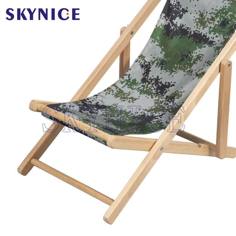 Kids Wood Sling Lounge stol