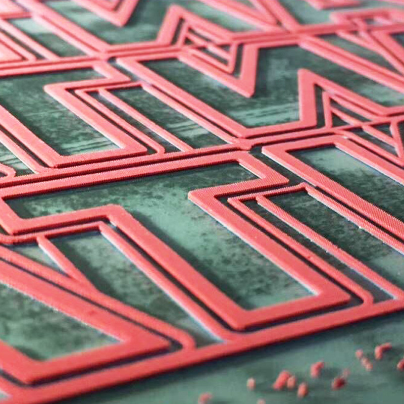 Termisk overførselsmærke for tyndplader