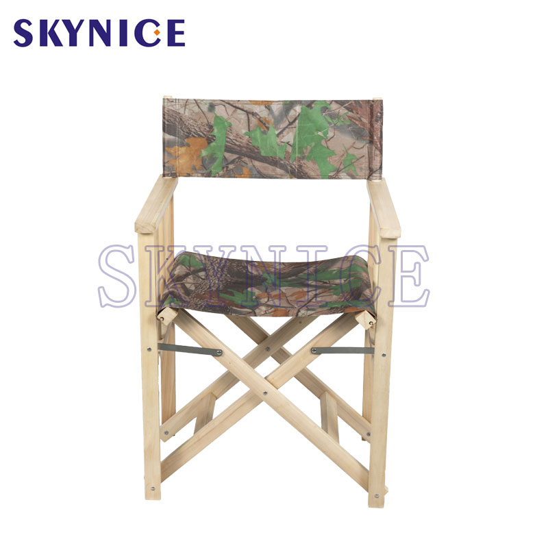Udendørs træplads-picnic stol