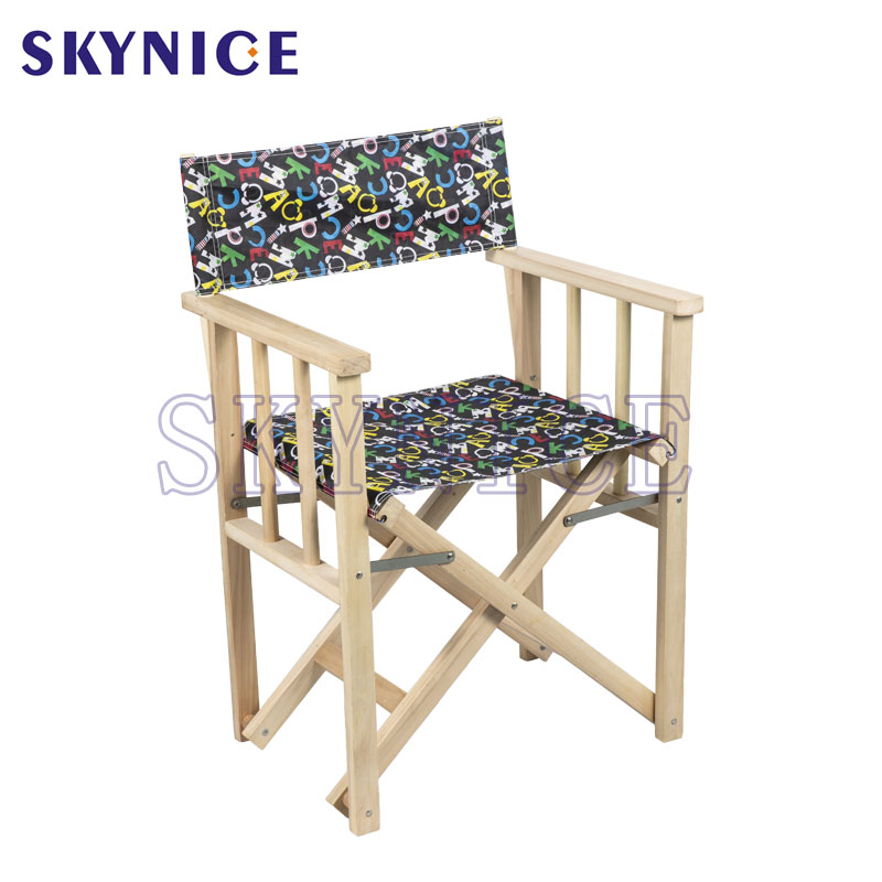 Fabrikstilpasset træfoldning direktørstol