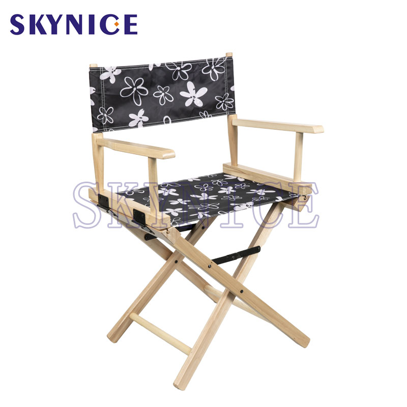 Brugerdefineret træ foldbar direktørstol med LOGO