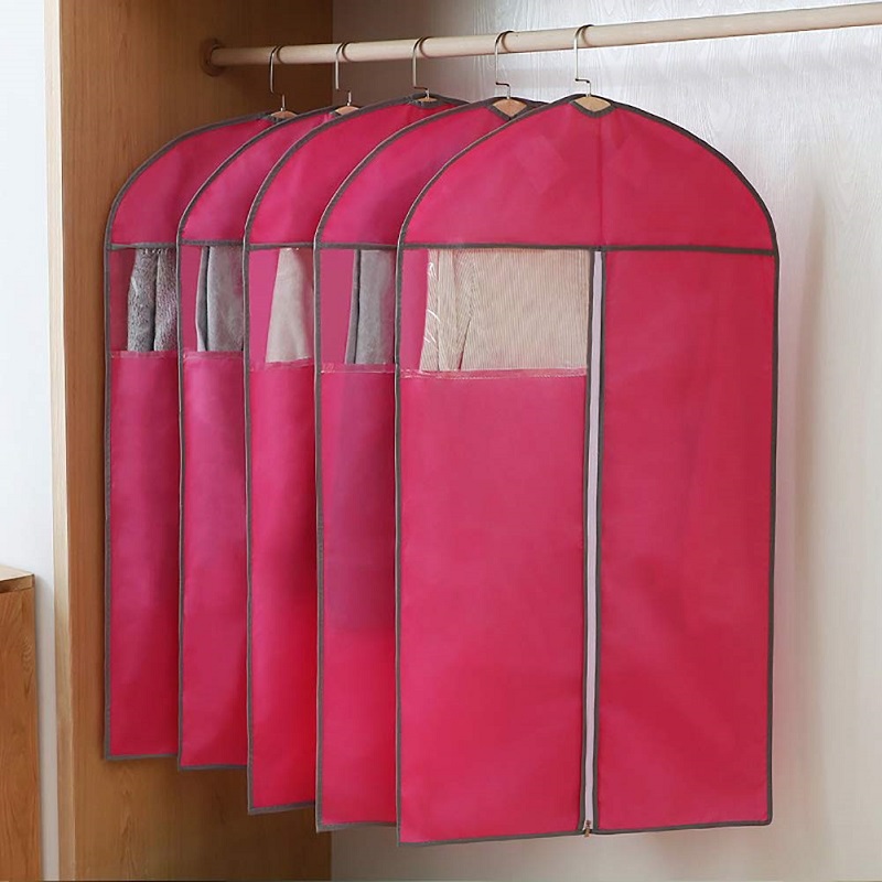 SGW15 Brugerdefineret Ikke-vævet beklædningsopbevaringspose Kjole Beklædning Emballage Tasker Engros