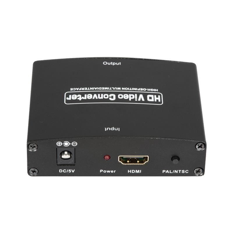 HDMI TIL AV + Digital Audio Converter Auto Scaler 1080P