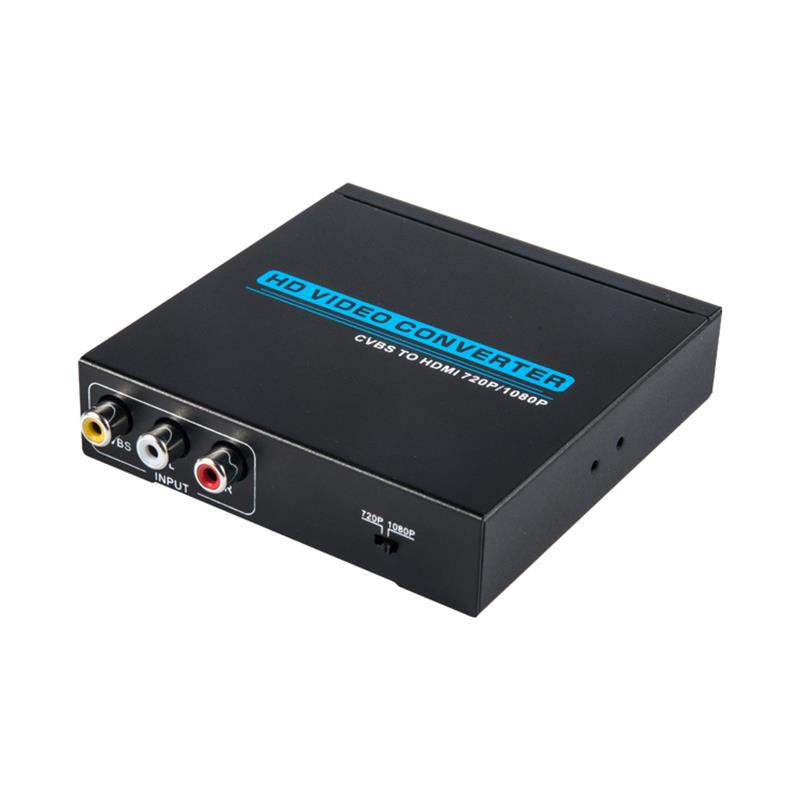 AV \/ CVBS TO HDMI Converter Up Scaler 720P \/ 1080P