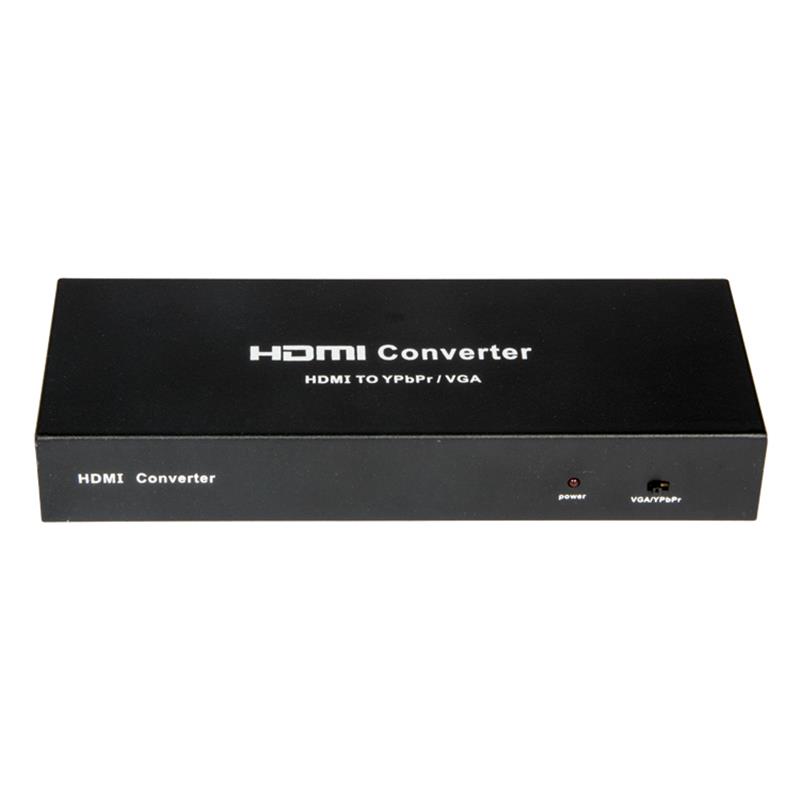 HDMI TIL YPbPr / VGA + SPDIF Converter 1080P