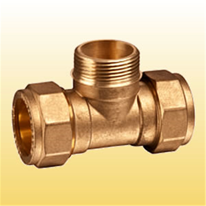 fittings af messing til kobberrør