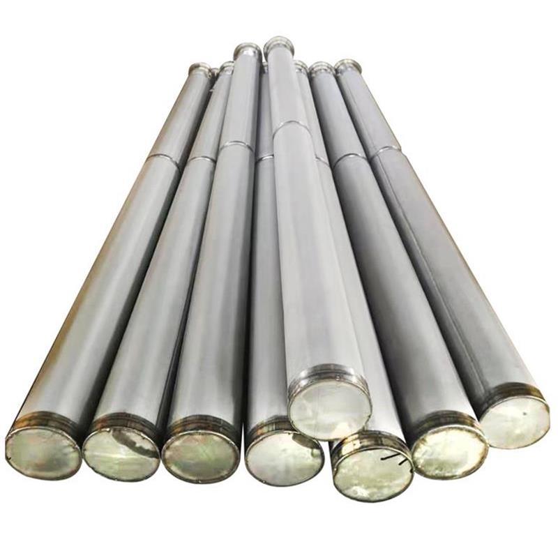 Metalfiberfilterpose anvendt til varm gasfiltrering