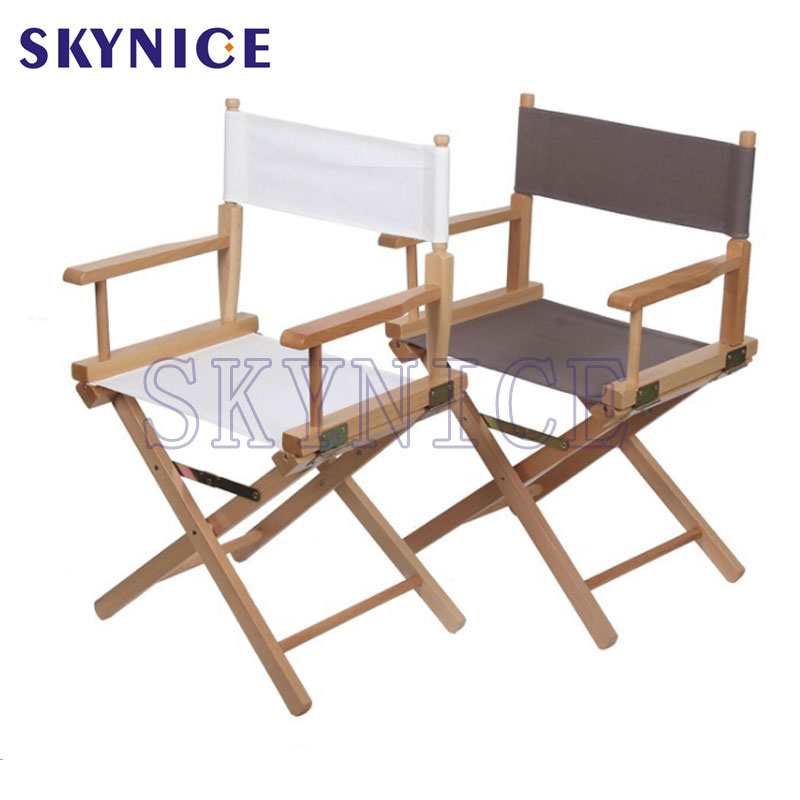 100% polyester Oxford klud sæde stof træ direktør stol