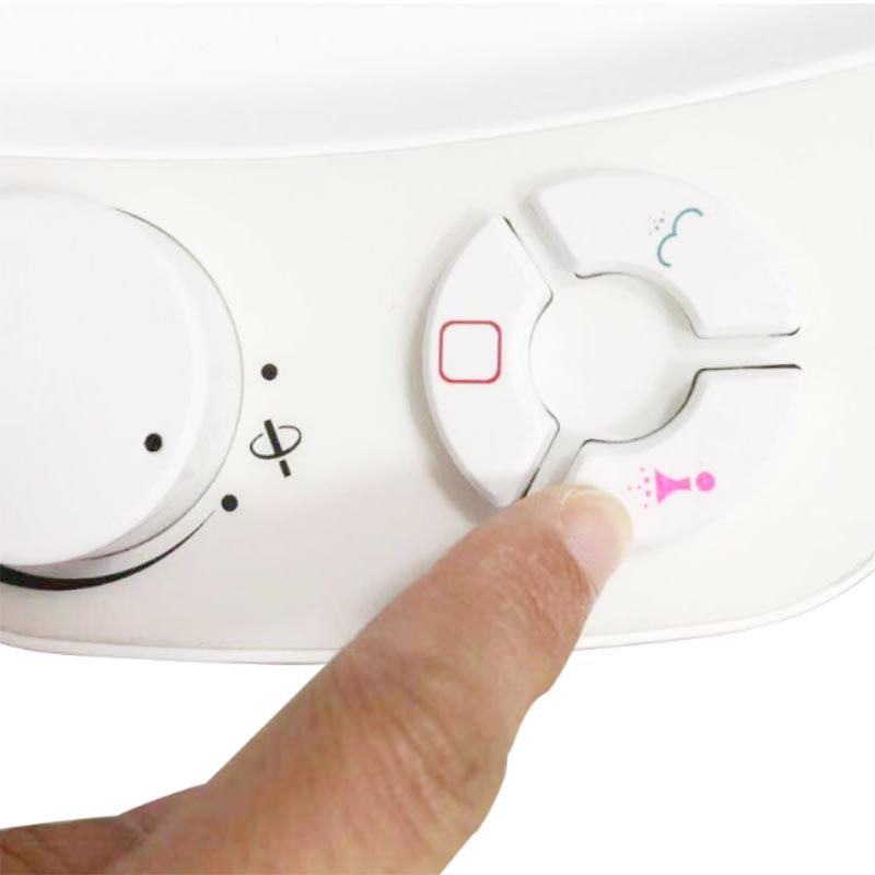 Rundtryk på bidet toiletstol