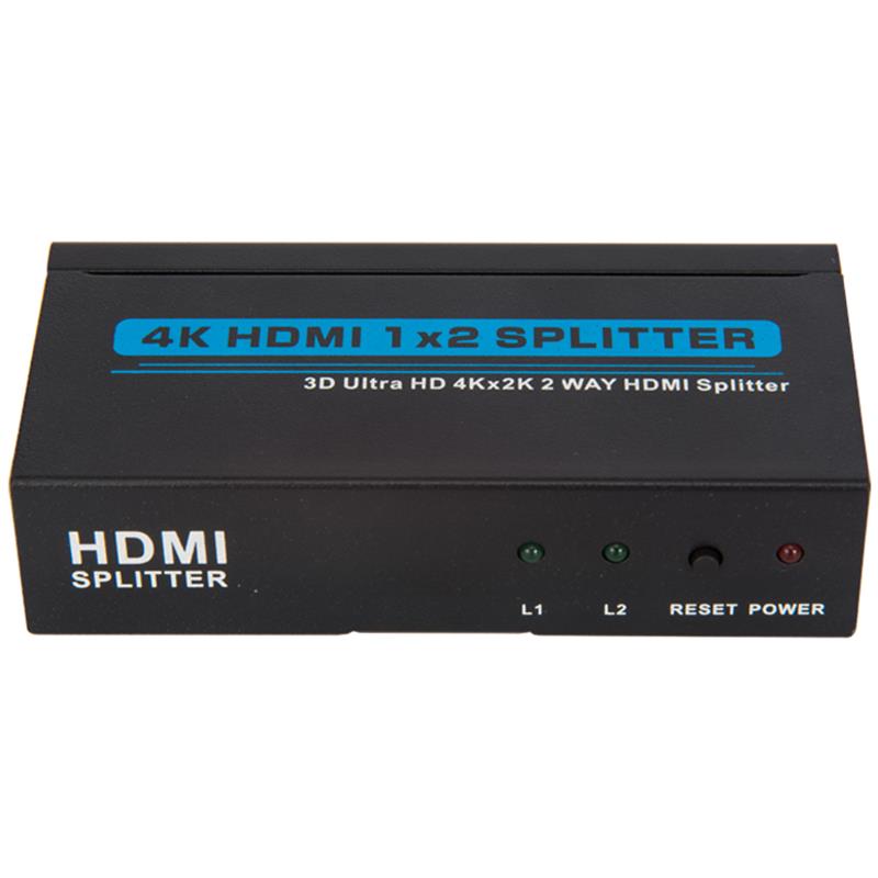 V1.4 2 porte HDMI 1x2 Splitter 3D Ultra HD 4Kx2K \/ 30Hz