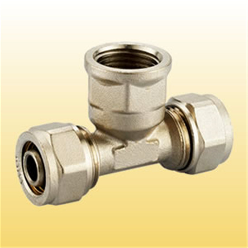 T-shirt til kvinder 25 mm pex-al-pex rørfittings