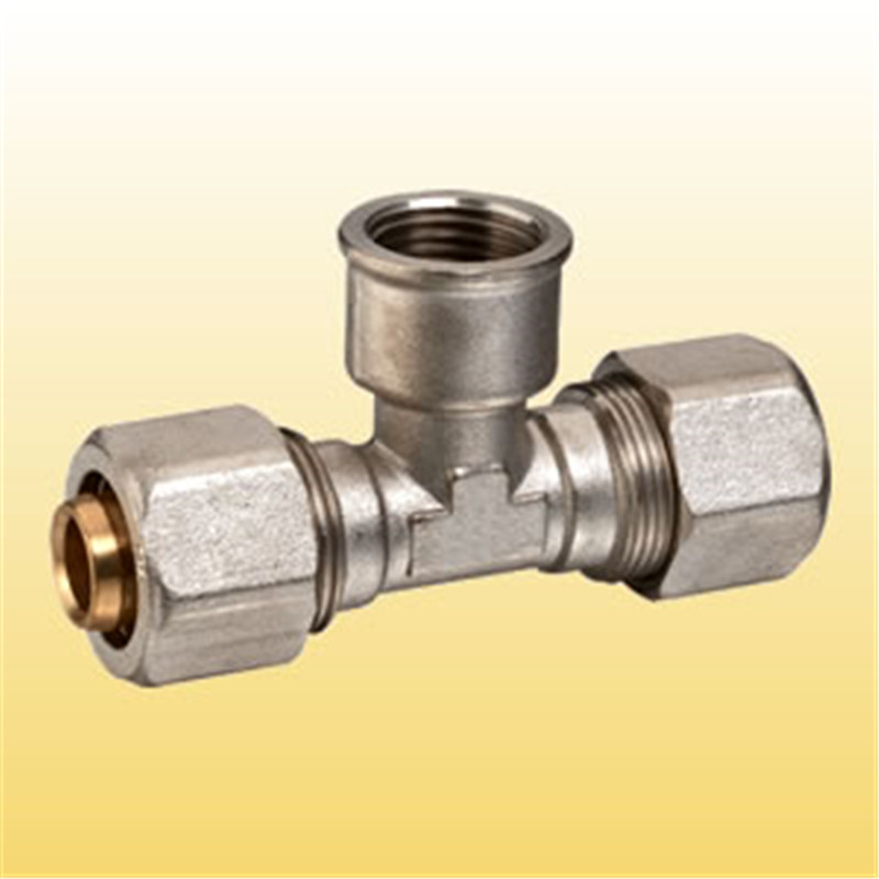 T-shirt til kvinder 25 mm pex-al-pex rørfittings