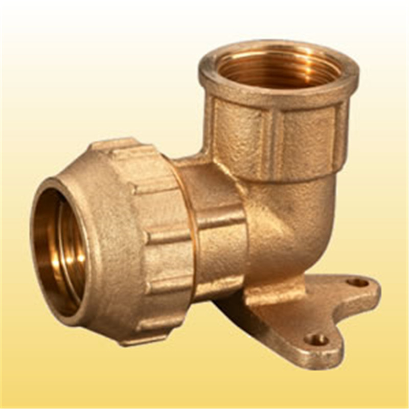 Messing PE-kompressionsfitting