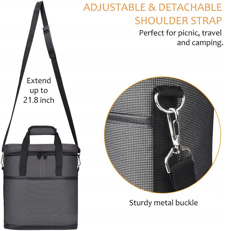 SGC33 Engros isoleret vin Rejsetaske 3 flaske Vin Stofpose Carry Case Gaveposer til vin