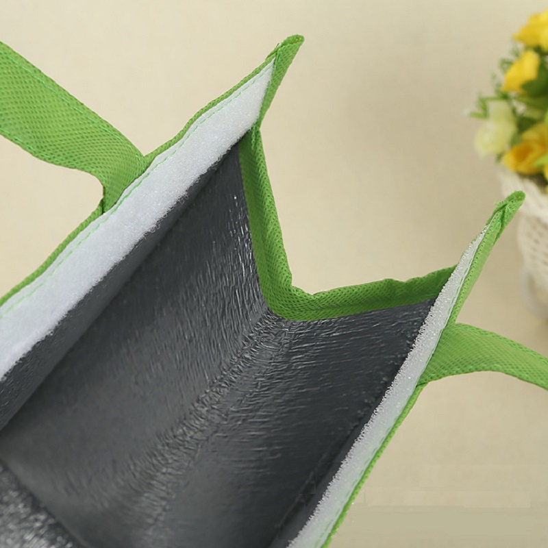 SGC37 Aluminiumsfolie Isoleret leveringstaske Engangsindkøbskøletaske Aluminiumsfolie Fiskekøler