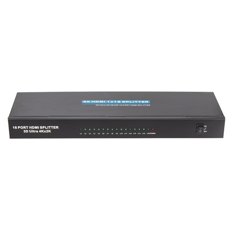 4K 16 porte HDMI 1x16 Splitter Support 3D Ultra HD 4Kx2K \/ 30Hz