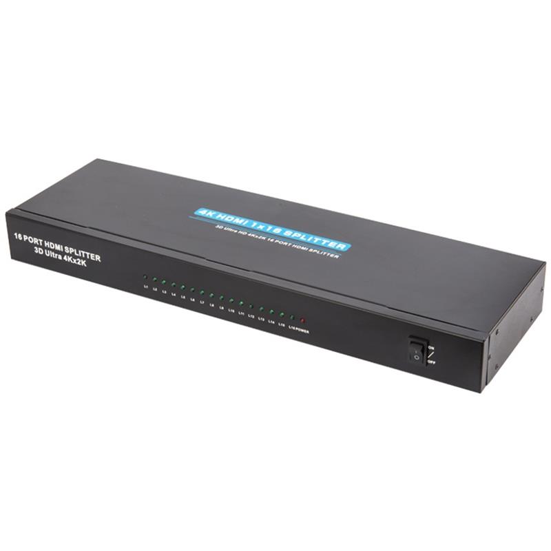 4K 16 porte HDMI 1x16 Splitter Support 3D Ultra HD 4Kx2K \/ 30Hz