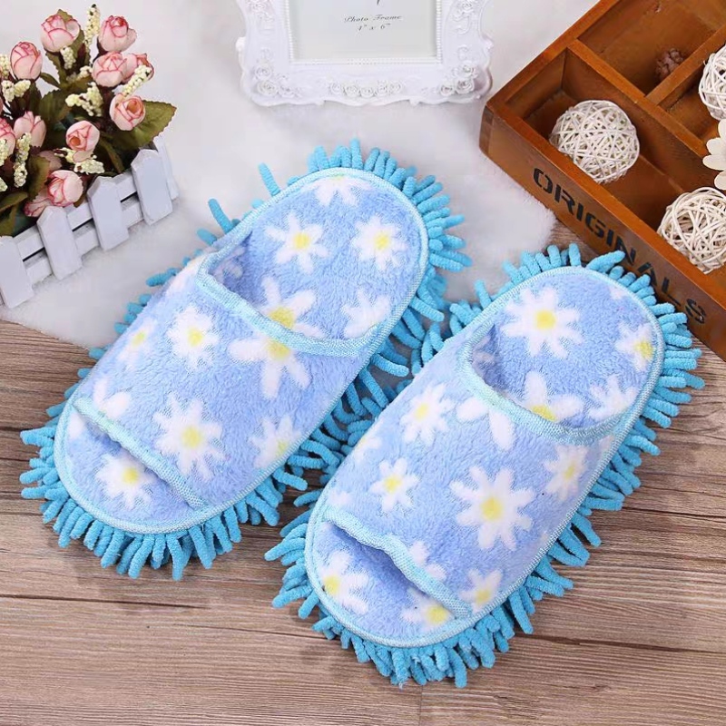 Rengøring af gulvet hjemmesko