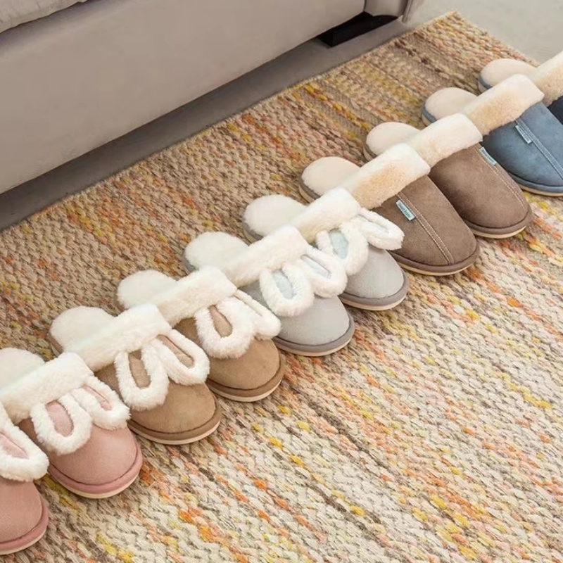 Indendørs plys tøfler