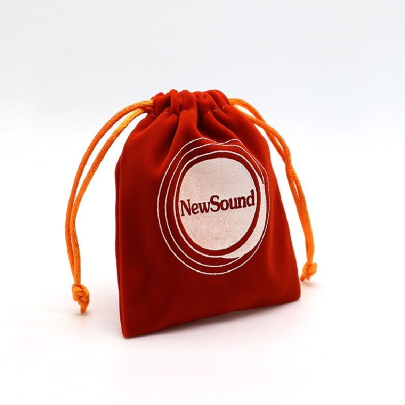 SGS44 Salgsfremmende lille øretelefon solbriller pen telefon ur luksus støv pose brugerdefinerede organza fløjl smykker løbebånd taske