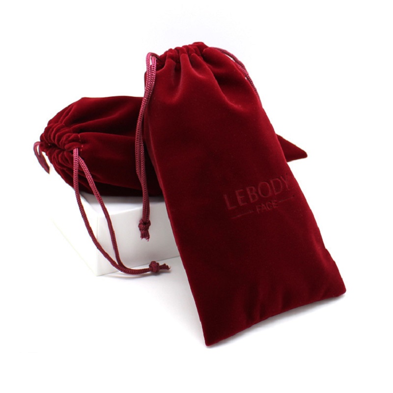 SGS45 Mini Parfume Lille taske Velvet løbebånd smykketasker Kosmetisk makeup Gavepose Engros