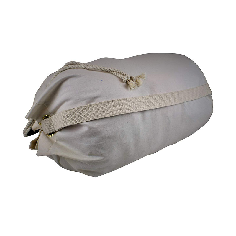 SG71 Økovenligtsindede organiske Cotton Canvas Duffle Trykbar Hotel Drawstring Vaskebånd Heavy Duty