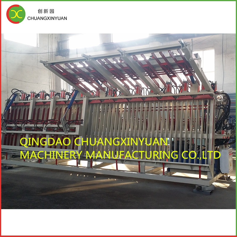 Dobbeltsidet hydraulisk klemmebærermaskine