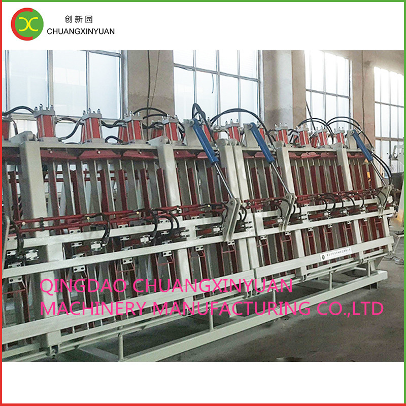 Dobbeltsidet hydraulisk klemmebærermaskine