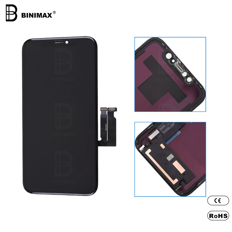 BINIMAX FHD Display LCD mobiltelefon LCD til ip XR