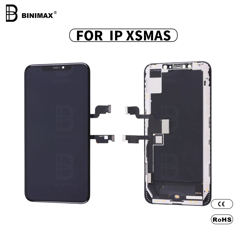 BINIMAX store inventar Mobiltelefon display LCD for ip XSMAS