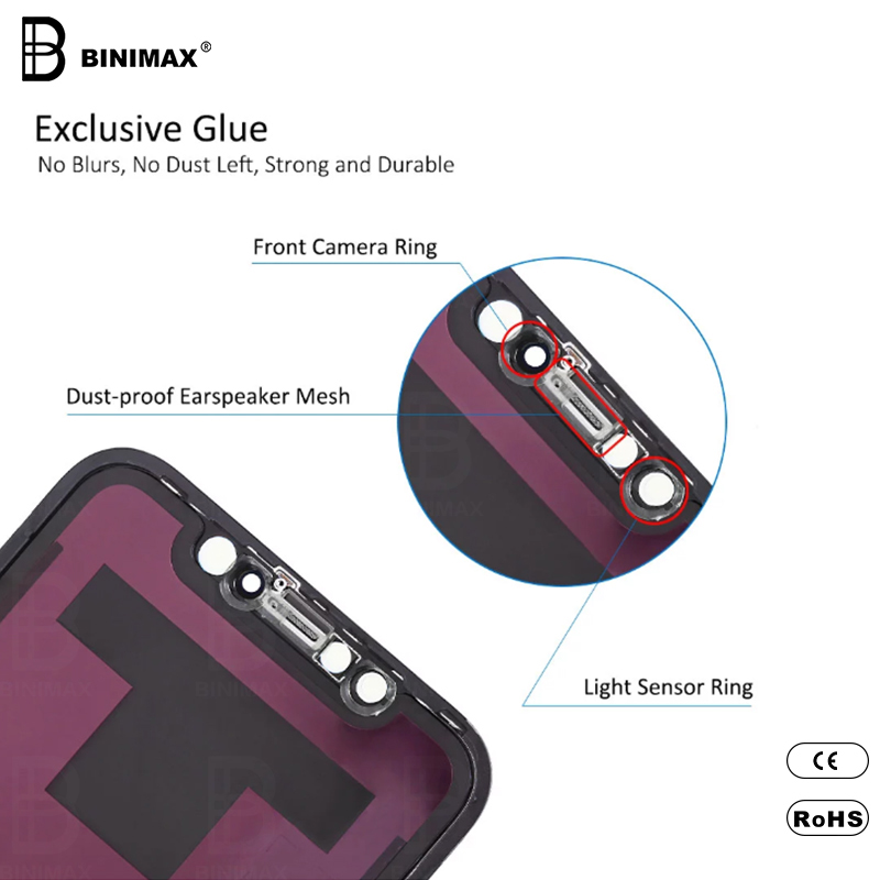 billige mobiltelefonudskiftelige LCD-skærm for iPhone-modeller