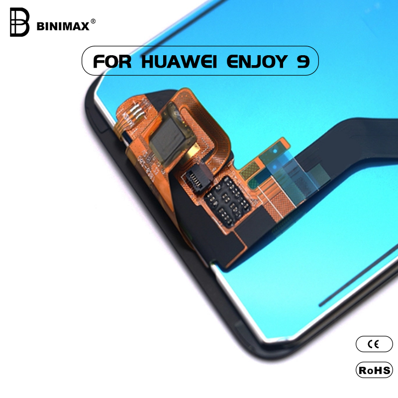 BINIMAX Kina mobiltelefon TFT LCD-skærm Samling til Huawei Nyd 9