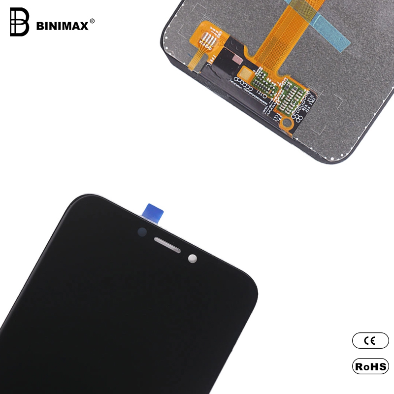 BINIMAX TFT LCD-skærm mobiltelefon Samlingsdisplay til HW HONOR-afspilning