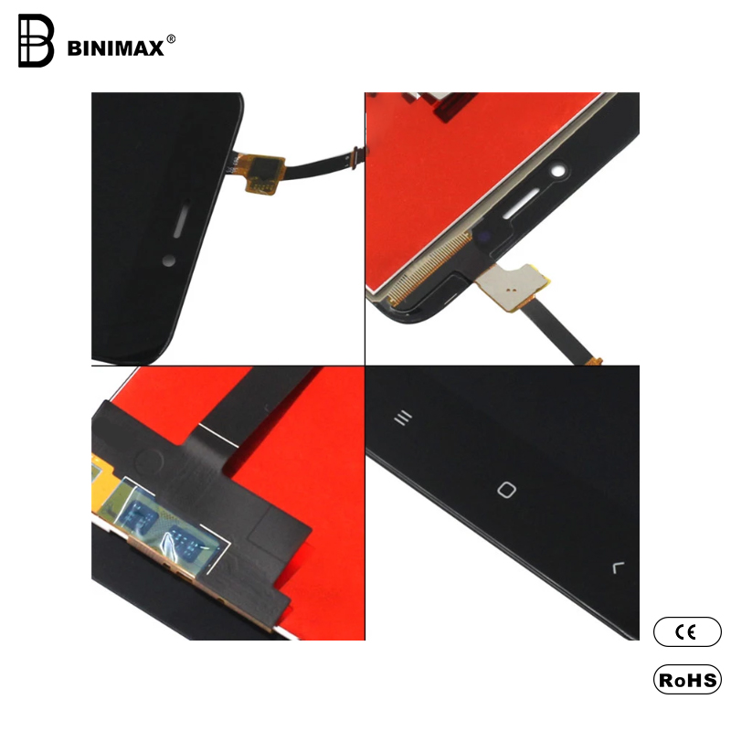BINIMAX Mobile Phone TFT LCD's skærm til skærm for redmi 4x